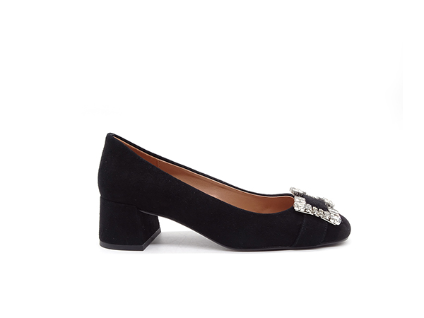 BIBILOU- Women's Shoe Med Heel – Valenciashoe